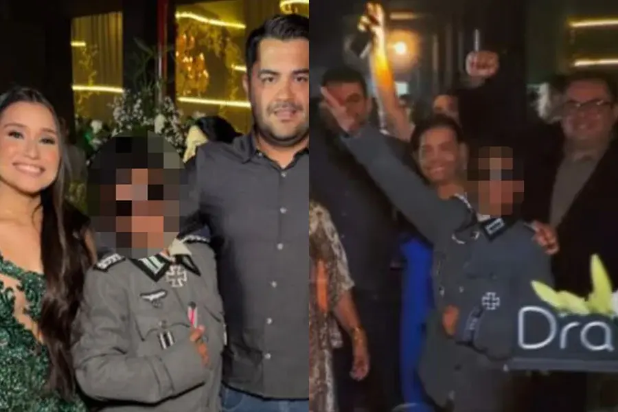 Garoto de 13 anos usa traje nazista em formatura e caso gera repúdio em Mossoró