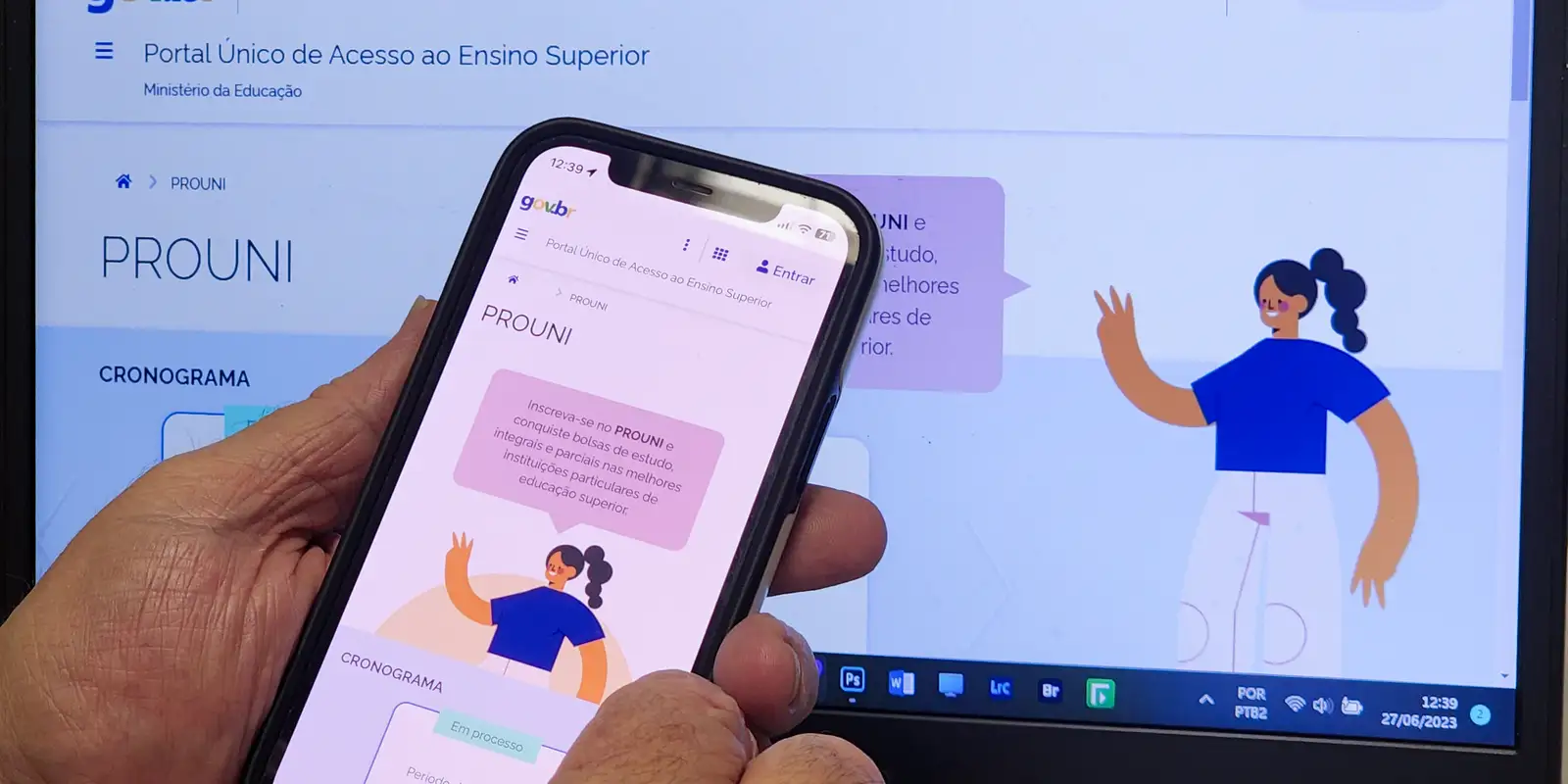 Prouni 2026: inscrições para o 1º semestre começam nesta segunda