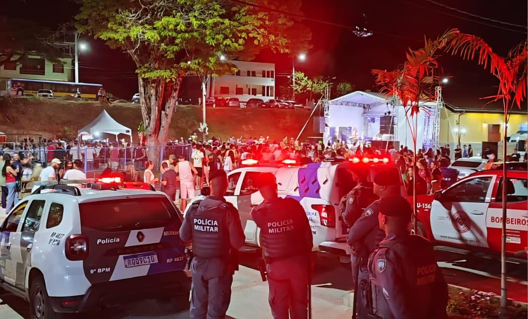 Carnaval tranquilo: PM reforça segurança em Vargem Alta