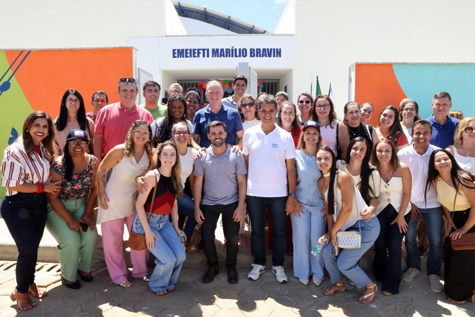 Governo do Estado leva pacote histórico de investimentos a Marilândia e transforma infraestrutura, educação, saúde e esporte