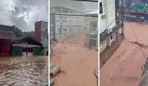 Chuvas intensas provocam alagamentos, desalojados e transtornos em cidades do Espírito Santo