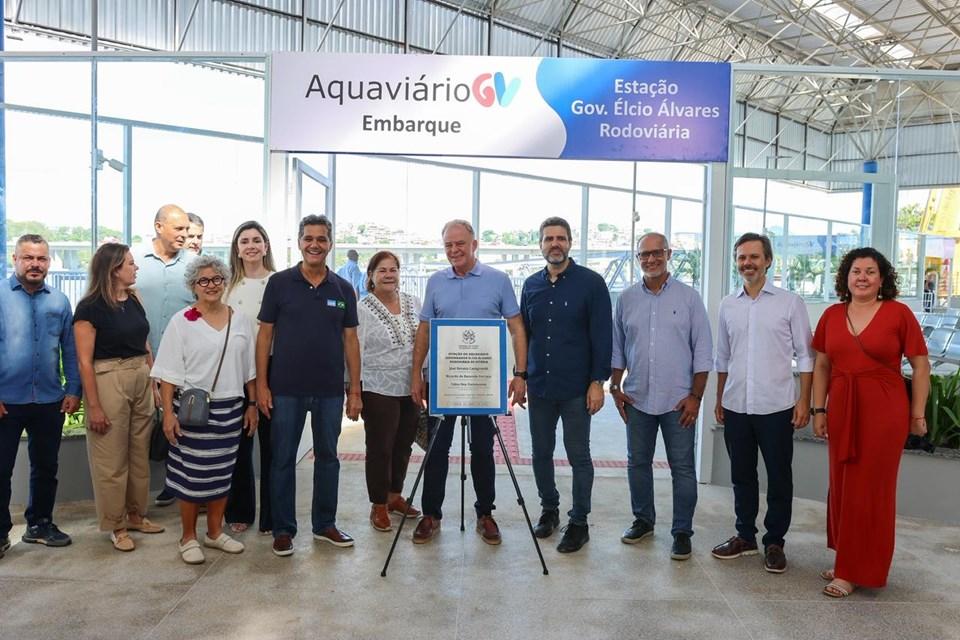 Governo do ES entrega nova rodoviária de Vitória e amplia transporte aquaviário