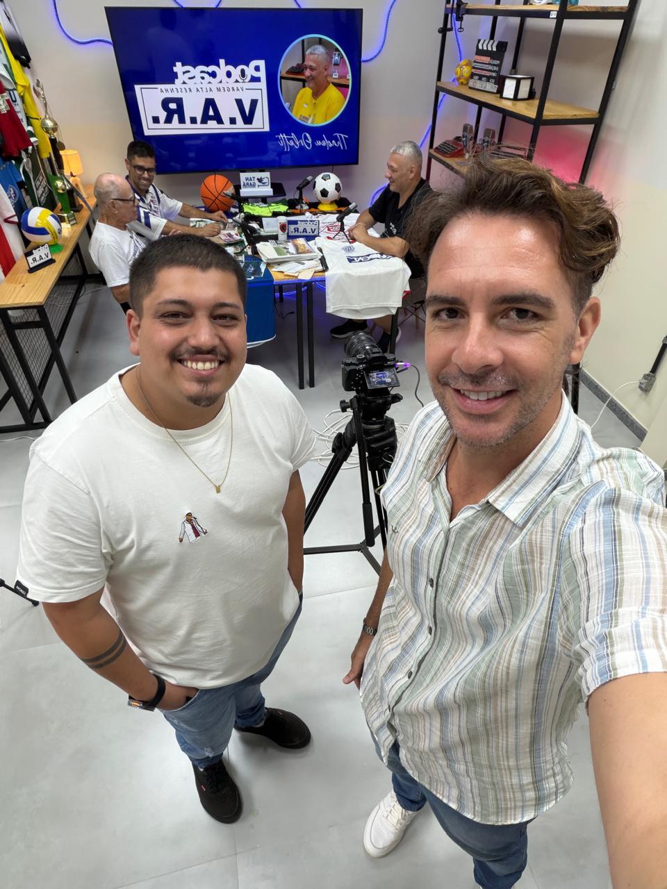 Divulgação: podcast "Vargem Alta Resenha V.A.R"