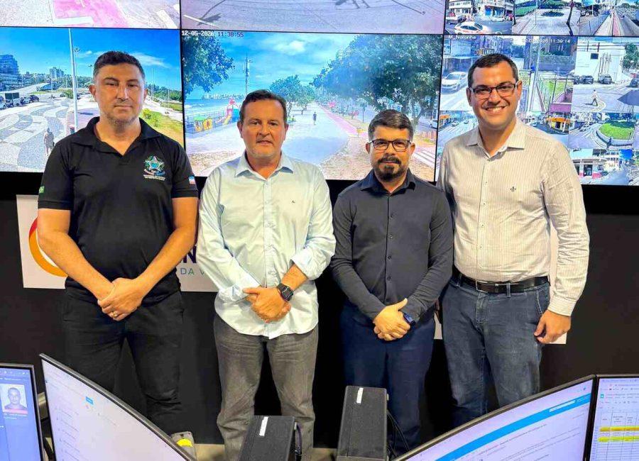 Cachoeiro vai receber 4 totens inteligentes de segurança com reconhecimento facial e monitoramento em tempo real