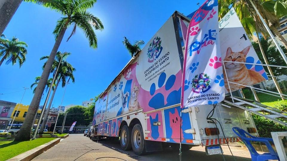 Carretão do Pet Vida ultrapassa 600 atendimentos gratuitos e leva cuidado animal ao Norte do ES