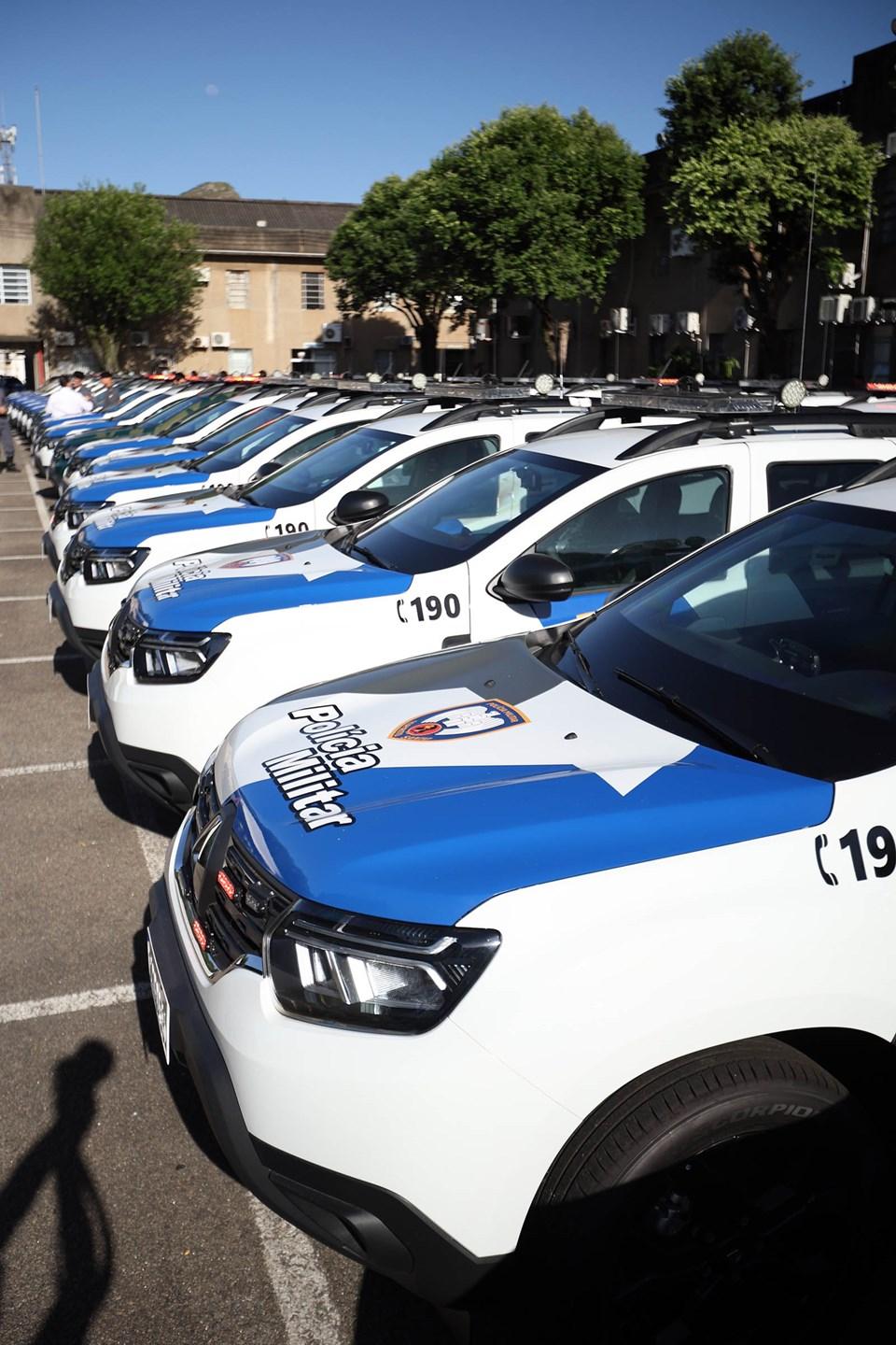 ES reforça segurança com 115 viaturas semiblindadas e amplia presença da PM nas ruas