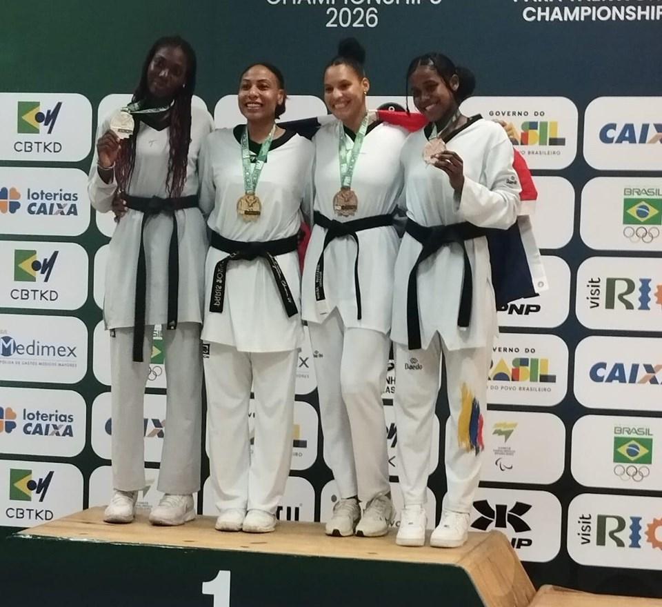 Espírito Santo brilha no Pan-Americano de Taekwondo com oito medalhas