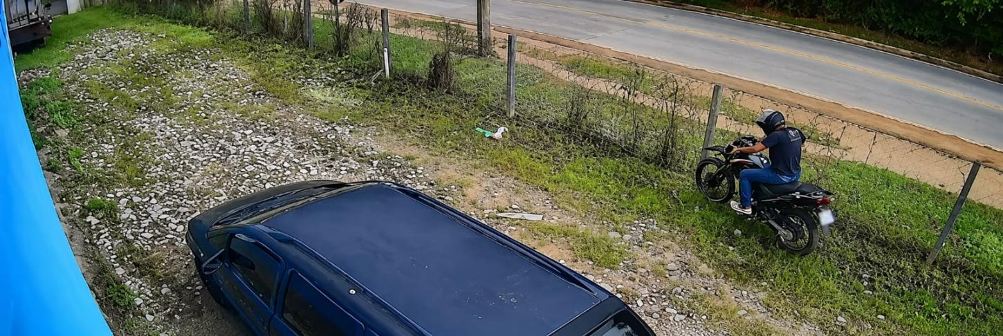 Moto é furtada em empresa de rochas ornamentais em Vargem Alta 