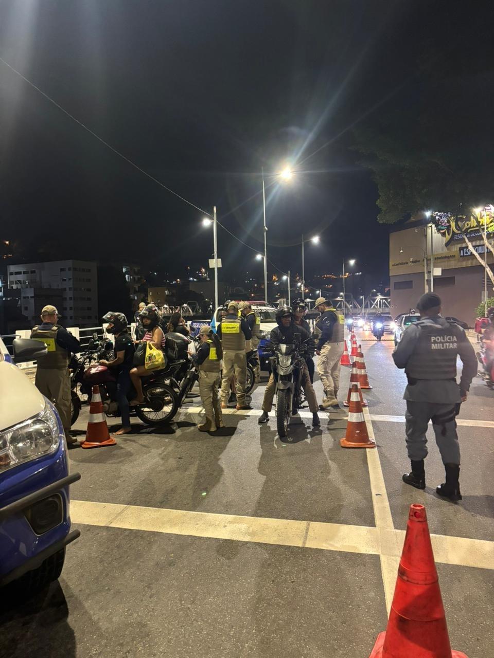 Operação do Detran aborda quase 600 veículos e registra 170 infrações em Vila Velha e Cachoeiro