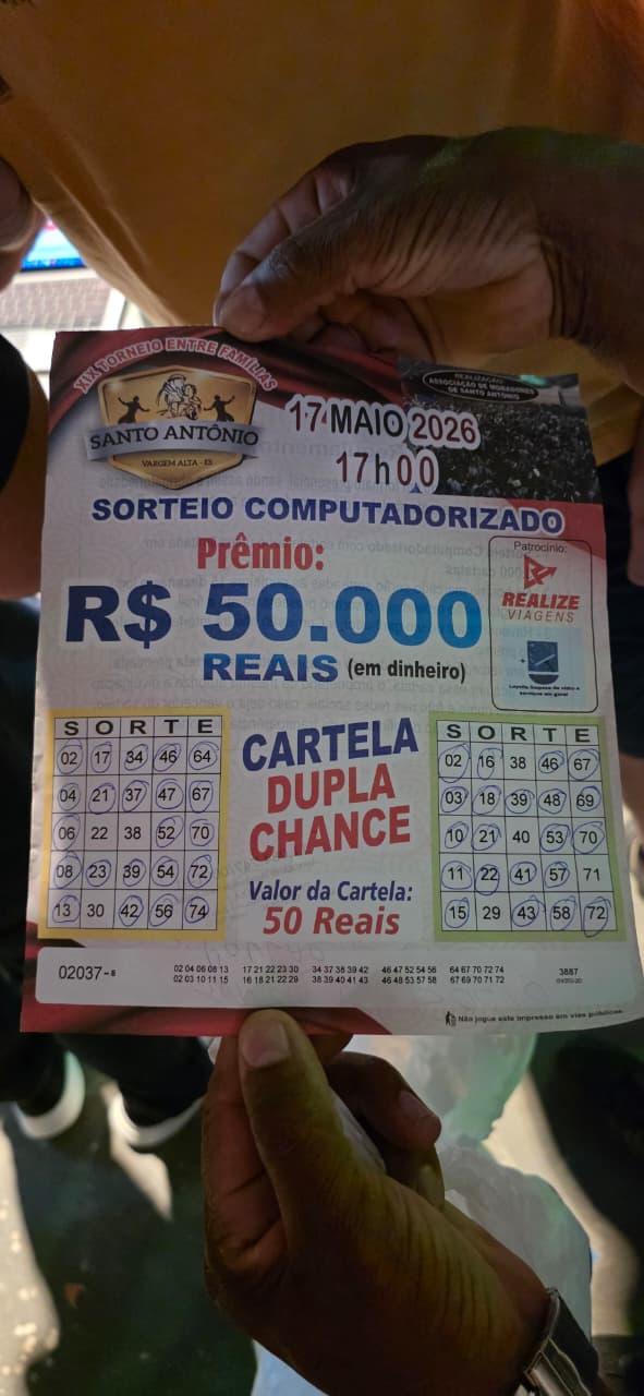 Cartela Dupla Premiada