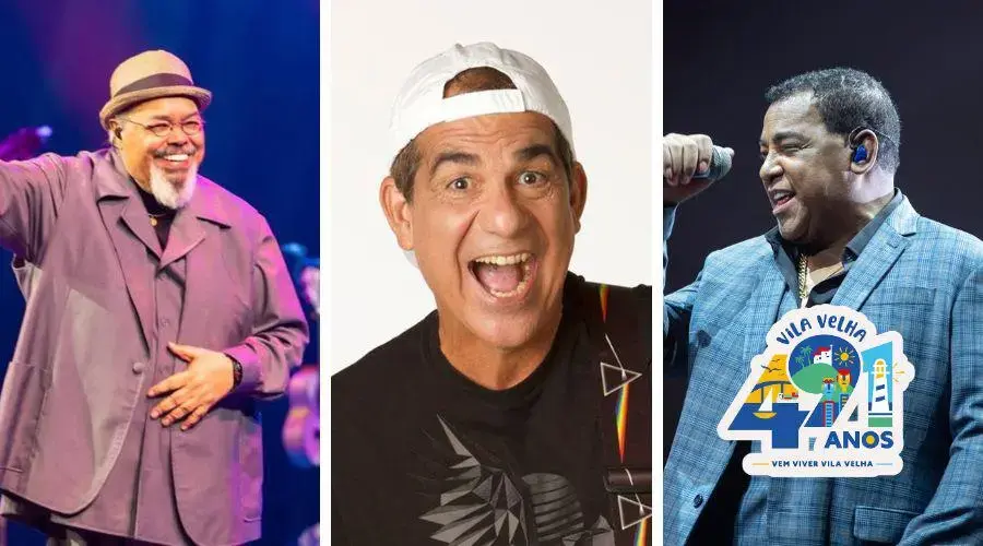 Raça Negra, Jorge Aragão e Durval Lelys comandam festa de 491 anos de Vila Velha