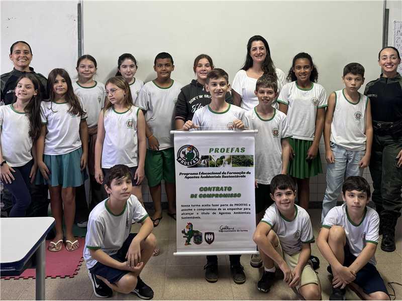 Alunos de Alfredo Chaves recebem certificação e se tornam Agentes Ambientais Sustentáveis