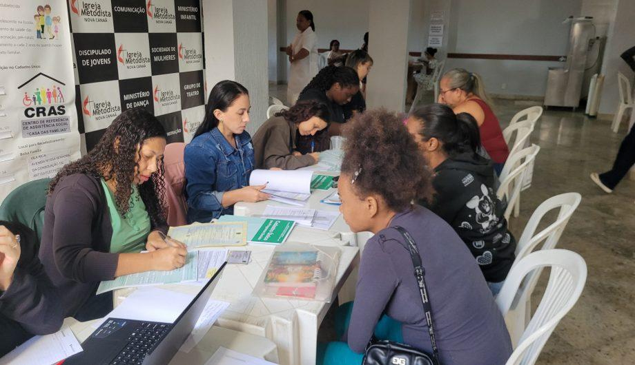 CRAS em Movimento leva cidadania, saúde e oportunidades para moradores do bairro Marbrasa