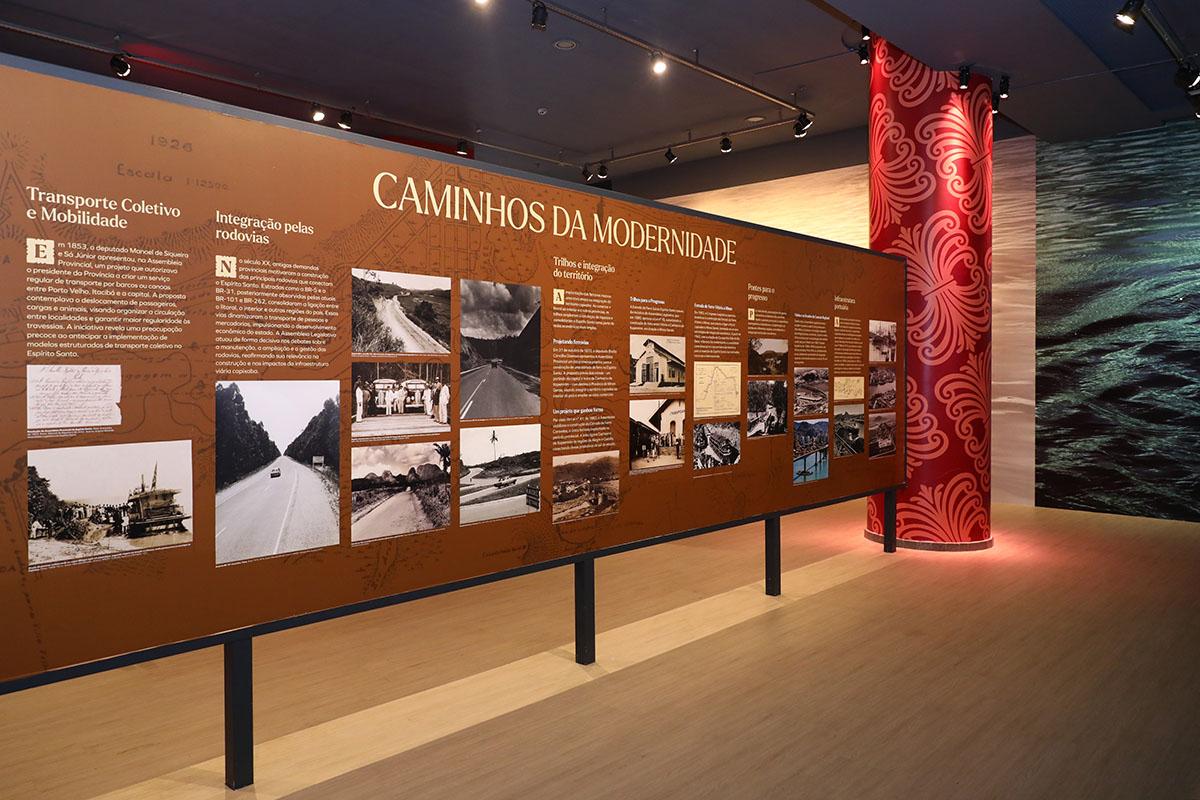 Exposição destaca papel da Assembleia Legislativa no desenvolvimento do Espírito Santo ao longo de 190 anos