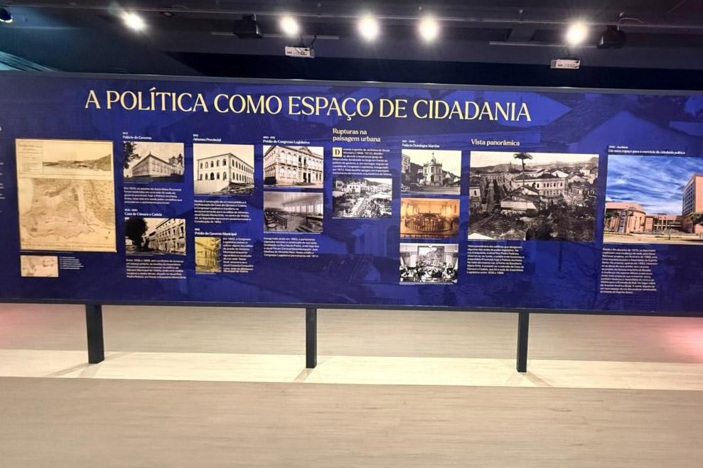 Exposição revela oito sedes da Assembleia Legislativa do Espírito Santo ao longo de 190 anos