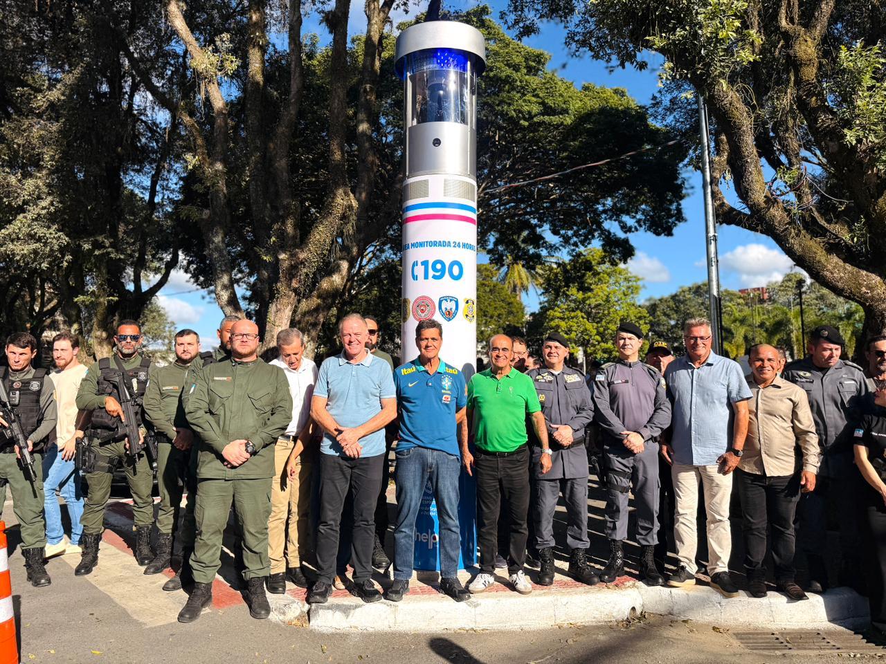 Governo do Estado inaugura primeiro Totem de Segurança em Aracruz e amplia uso da tecnologia no combate ao crime