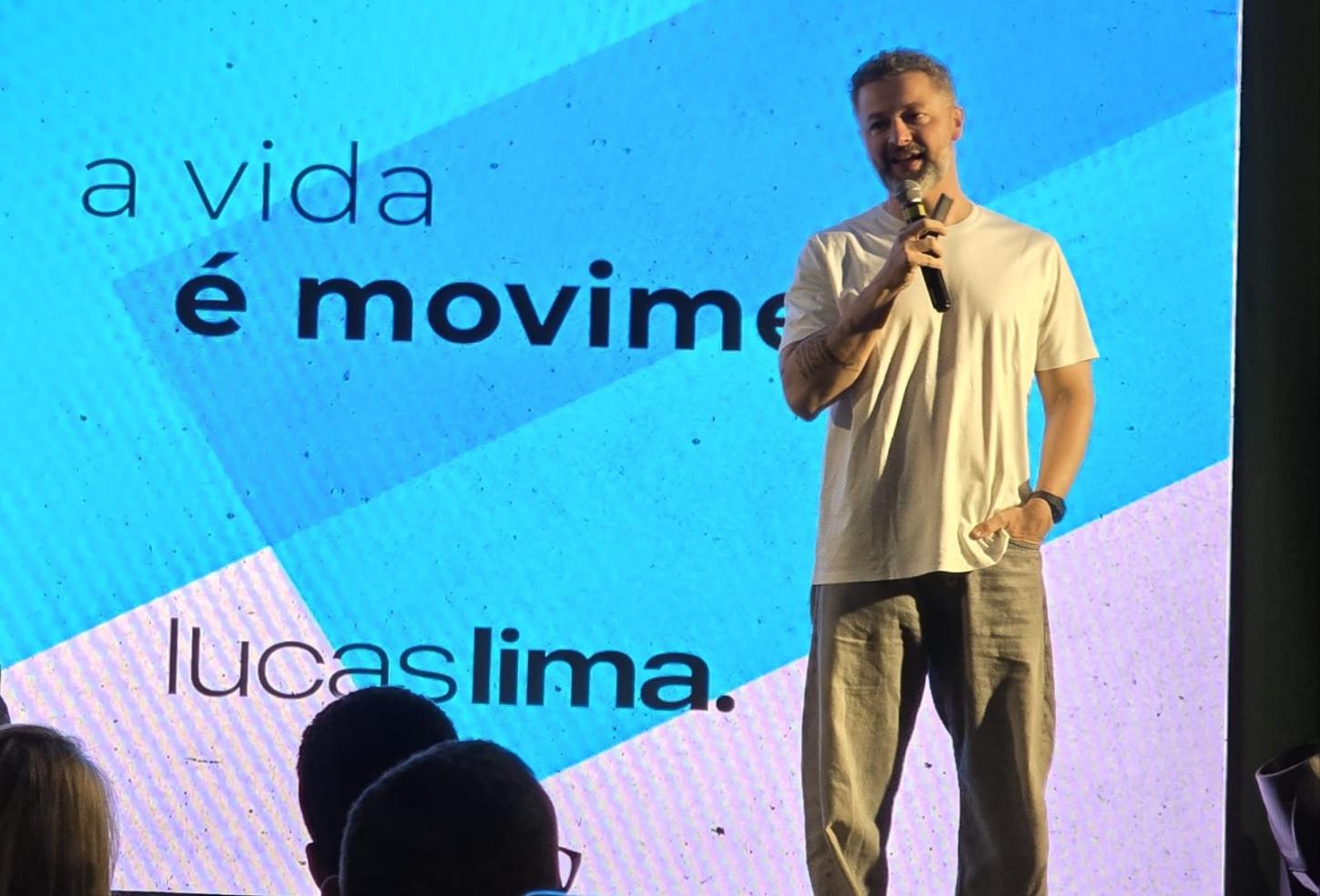 Lucas Lima fala sobre propósito, aprendizado e conexões em evento do Sicredi no ES