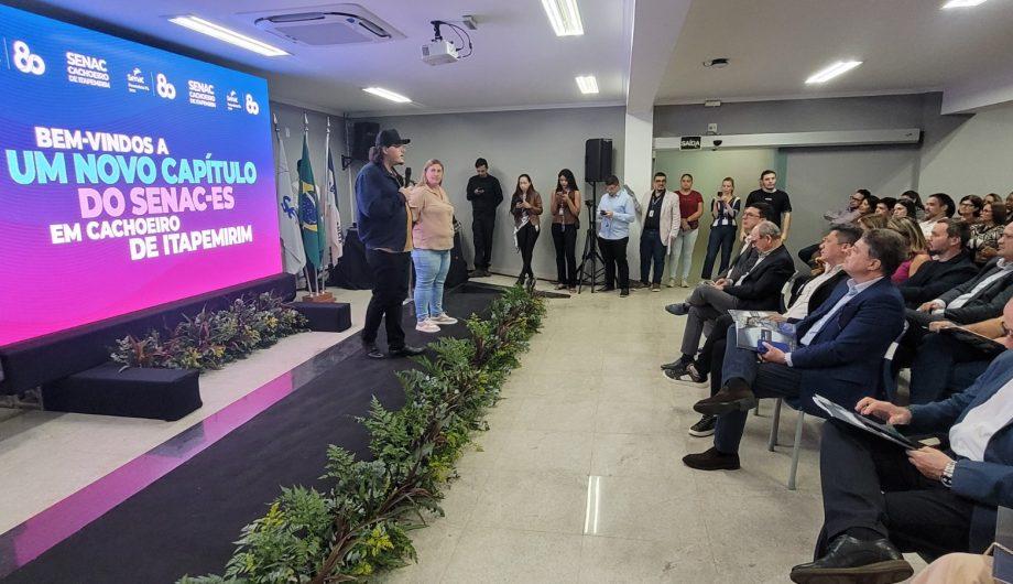 Nova unidade do Senac reforça qualificação profissional e amplia oportunidades em Cachoeiro