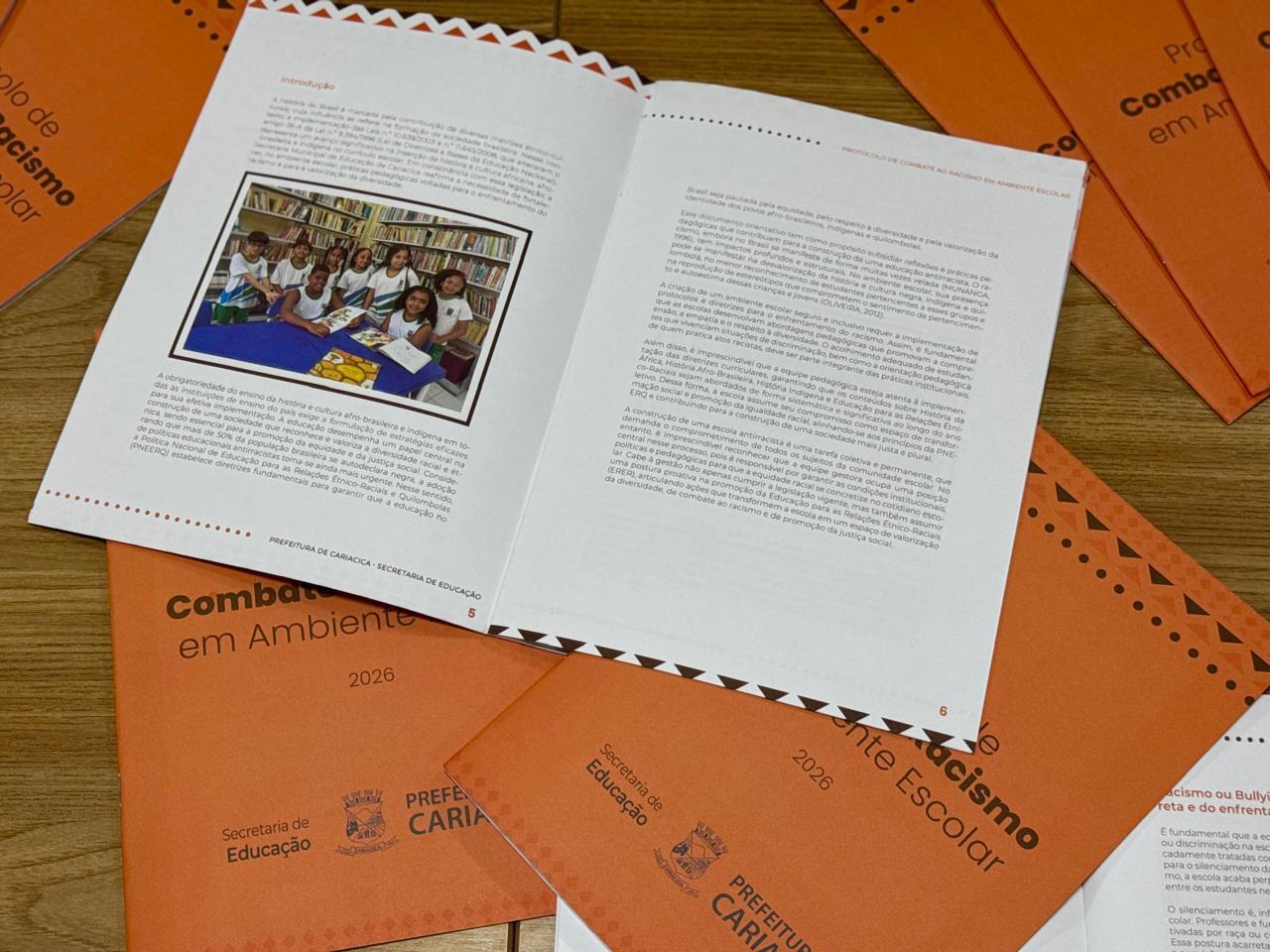 Cariacica fortalece educação antirracista com lançamento de protocolo para combater o racismo nas escolas