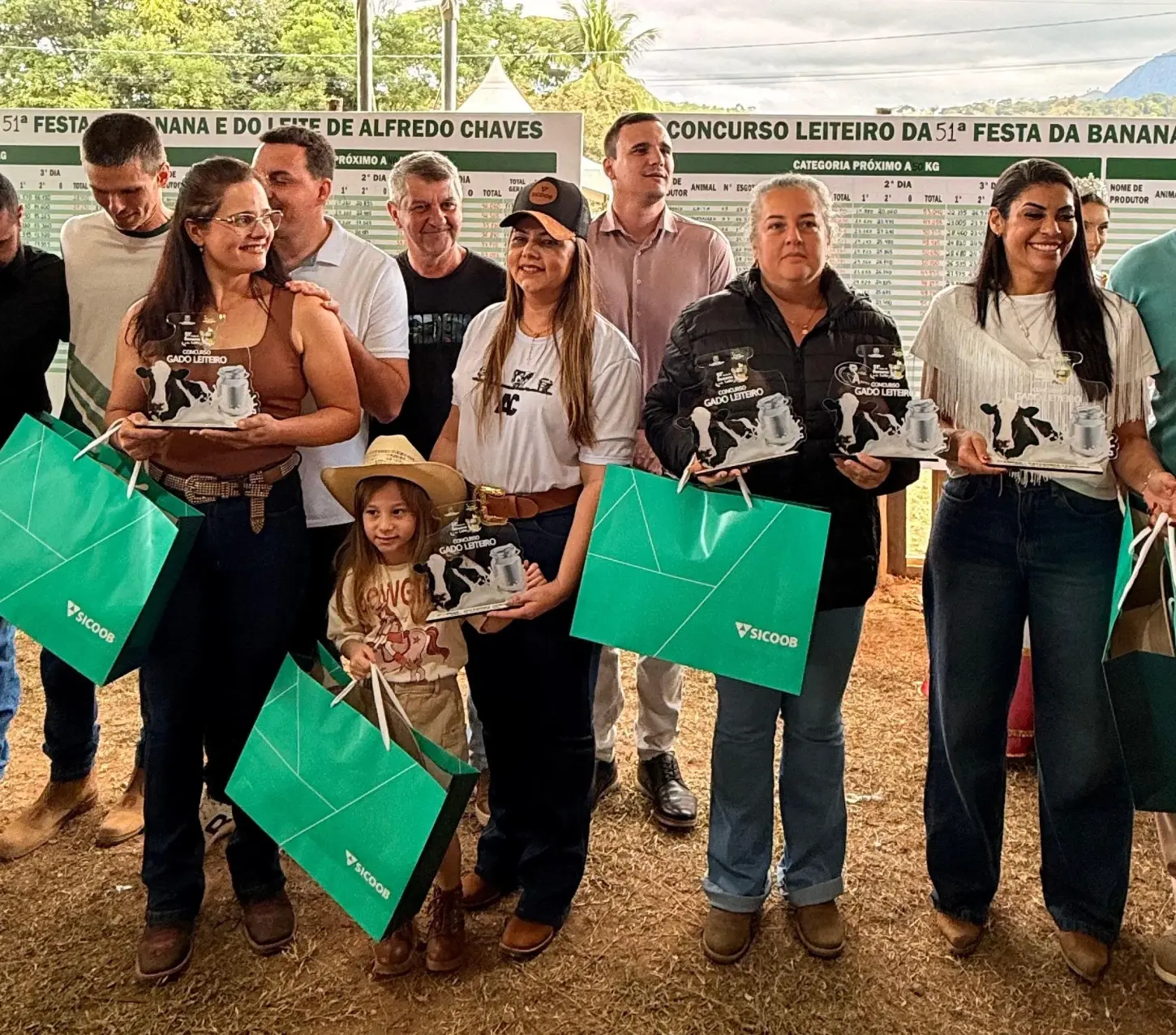 Confira os vencedores dos concursos da Banana e do Leite na 51ª Festa da Banana e do Leite em Alfredo Chaves