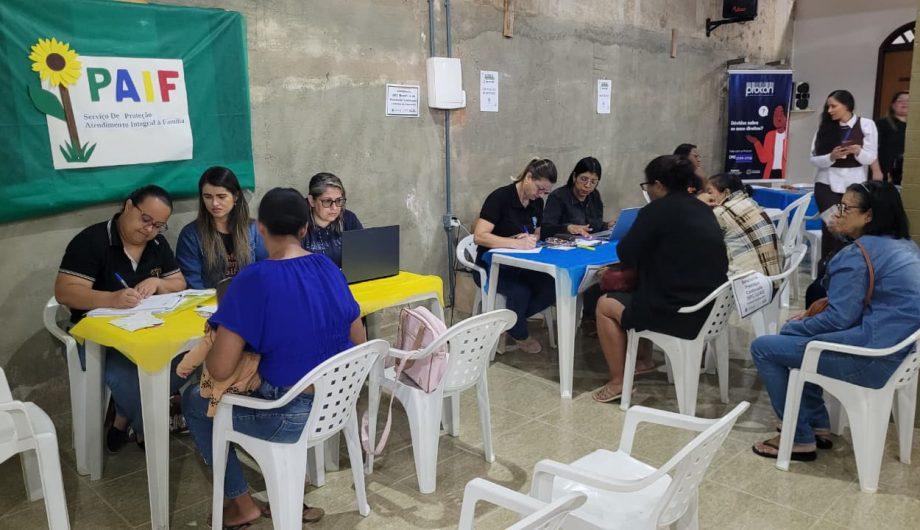 CRAS em Movimento leva cidadania e realiza cerca de 160 atendimentos no Alto Novo Parque