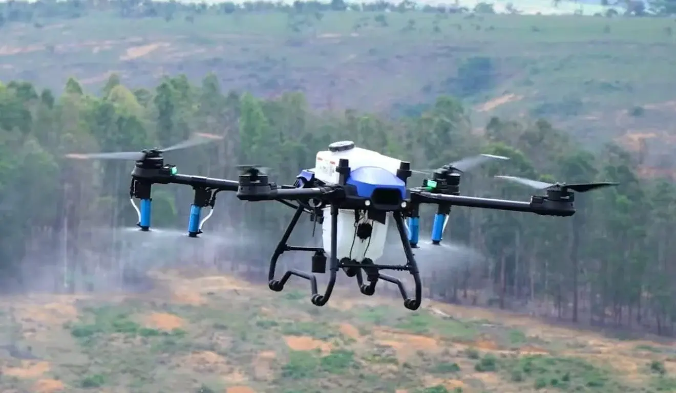Drone autônomo revoluciona o campo e é destaque na maior feira do agronegócio capixaba