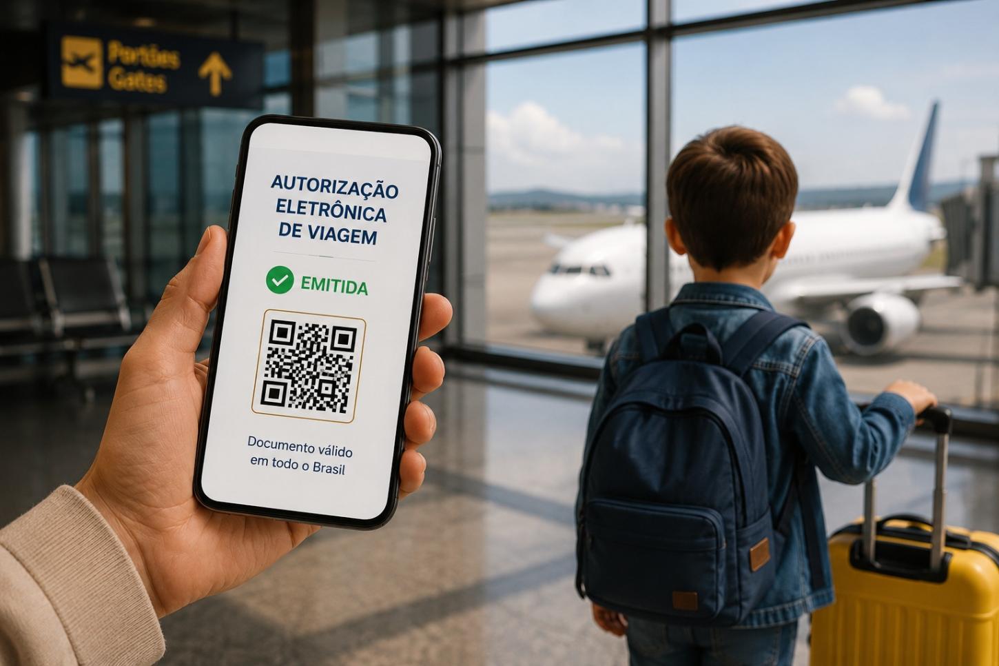 Emissão de autorização digital para viagem de menores bate recorde no Espírito Santo durante período de férias