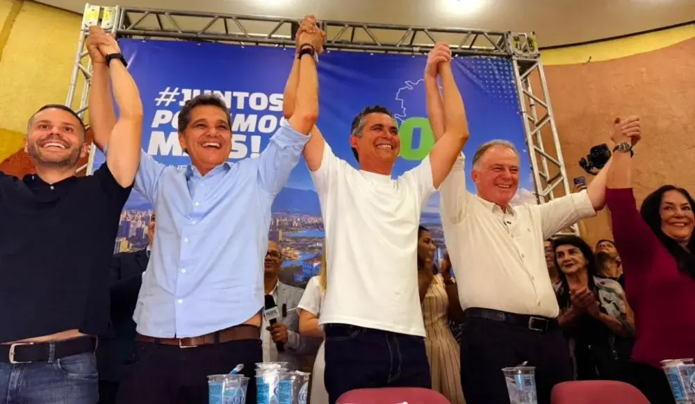 Podemos oficializa apoio a Ricardo Ferraço e reivindica vaga de vice na chapa ao Governo do ES