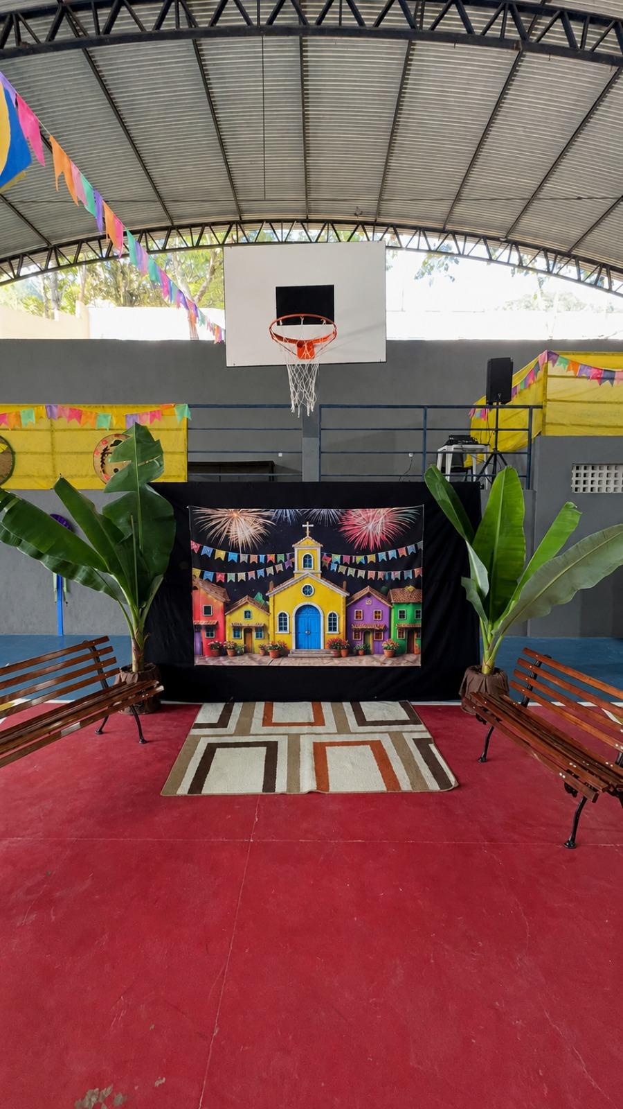 Arraiá da Escola José Helvécio. Foto: Divulgação