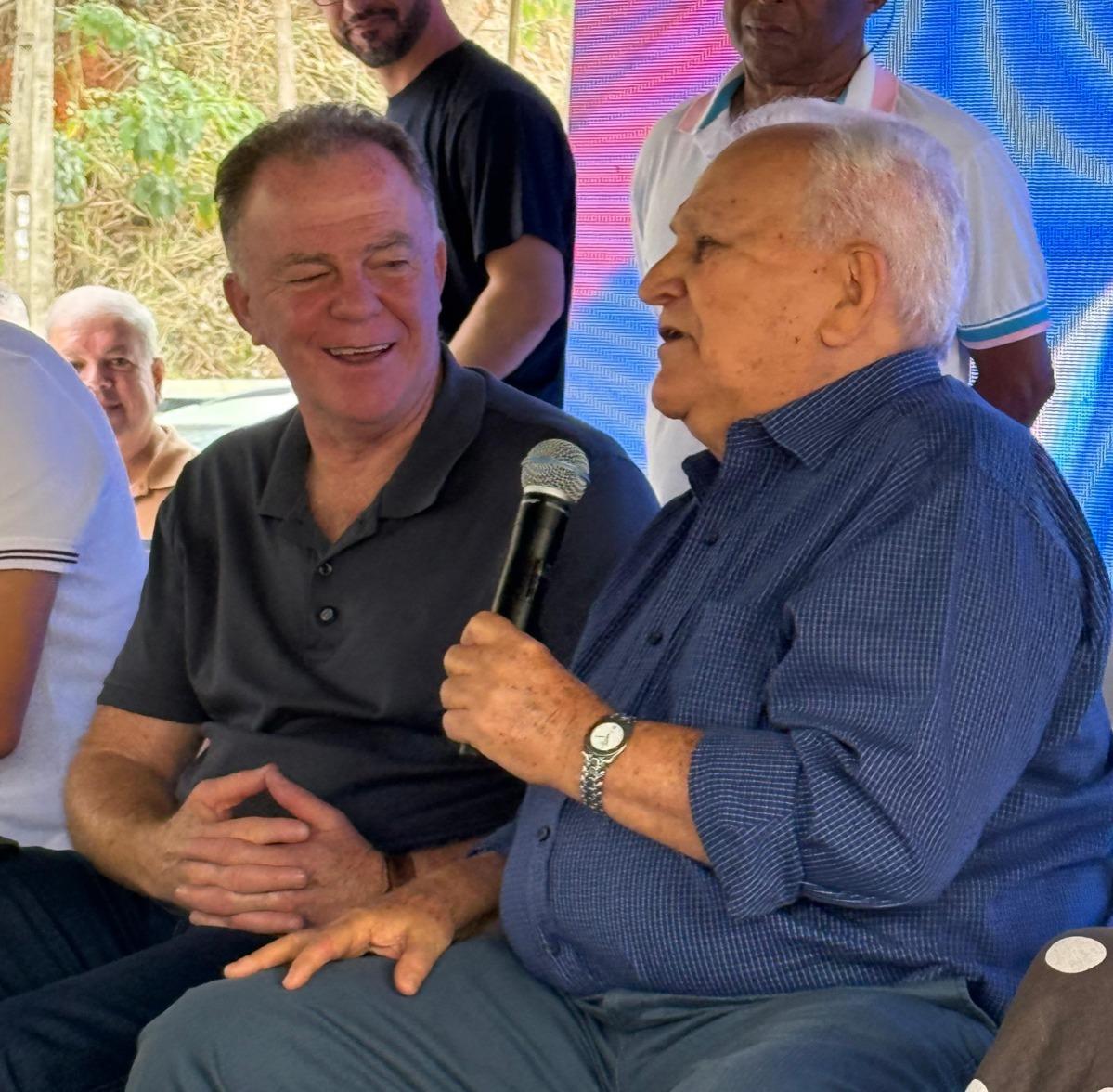 Prefeito de Cachoeiro, Theodorico Ferraço declara apoio à candidatura de Renato Casagrande ao Senado
