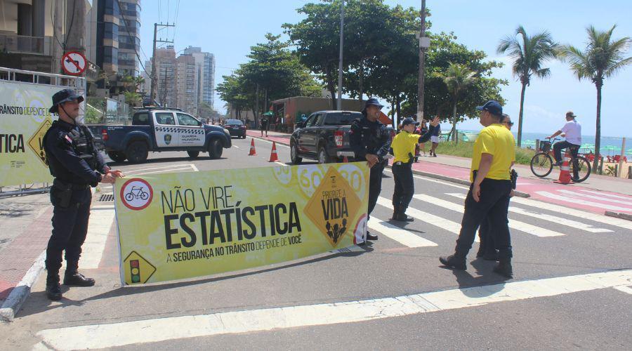 Vila Velha promove ação educativa para motociclistas em celebração ao Dia Nacional do Motociclista