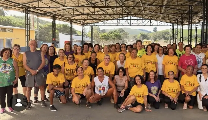 21 idosos de Alfredo Chaves entram em quadra e na pista para representar município em Olimpíada da Melhor Idade