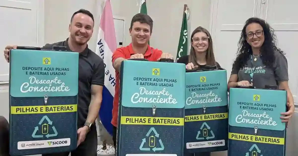 Alfredo Chaves amplia Papa-Pilhas e terá 13 pontos de coleta espalhados pelos sete distritos