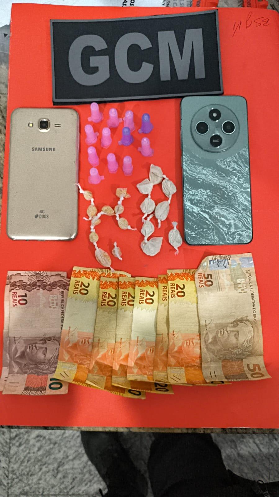 Crack e cocaína são encontrados em caixa de óculos no Valão, em Cachoeiro