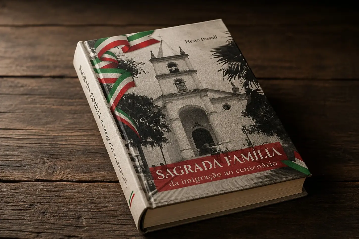 Livro resgata história da imigração italiana em Sagrada Família e será lançado durante Arraiá do Improviso