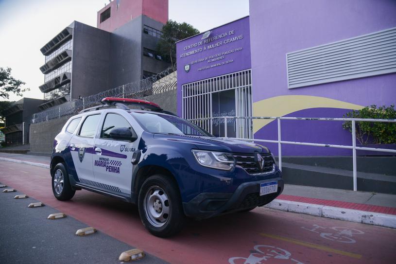 Patrulha Maria da Penha completa um ano na Serra com cerca de mil atendimentos a mulheres
