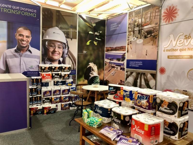 Suzano apresenta produtos e processo produtivo na Fenaci 2026