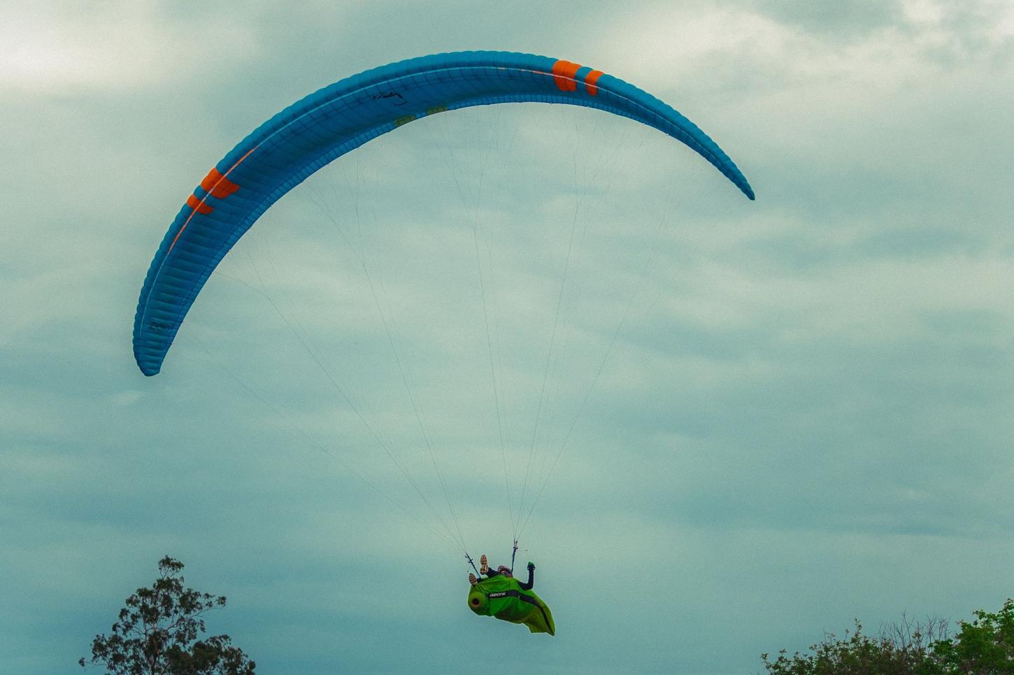 Catarinense conquista título brasileiro de parapente no Espírito Santo