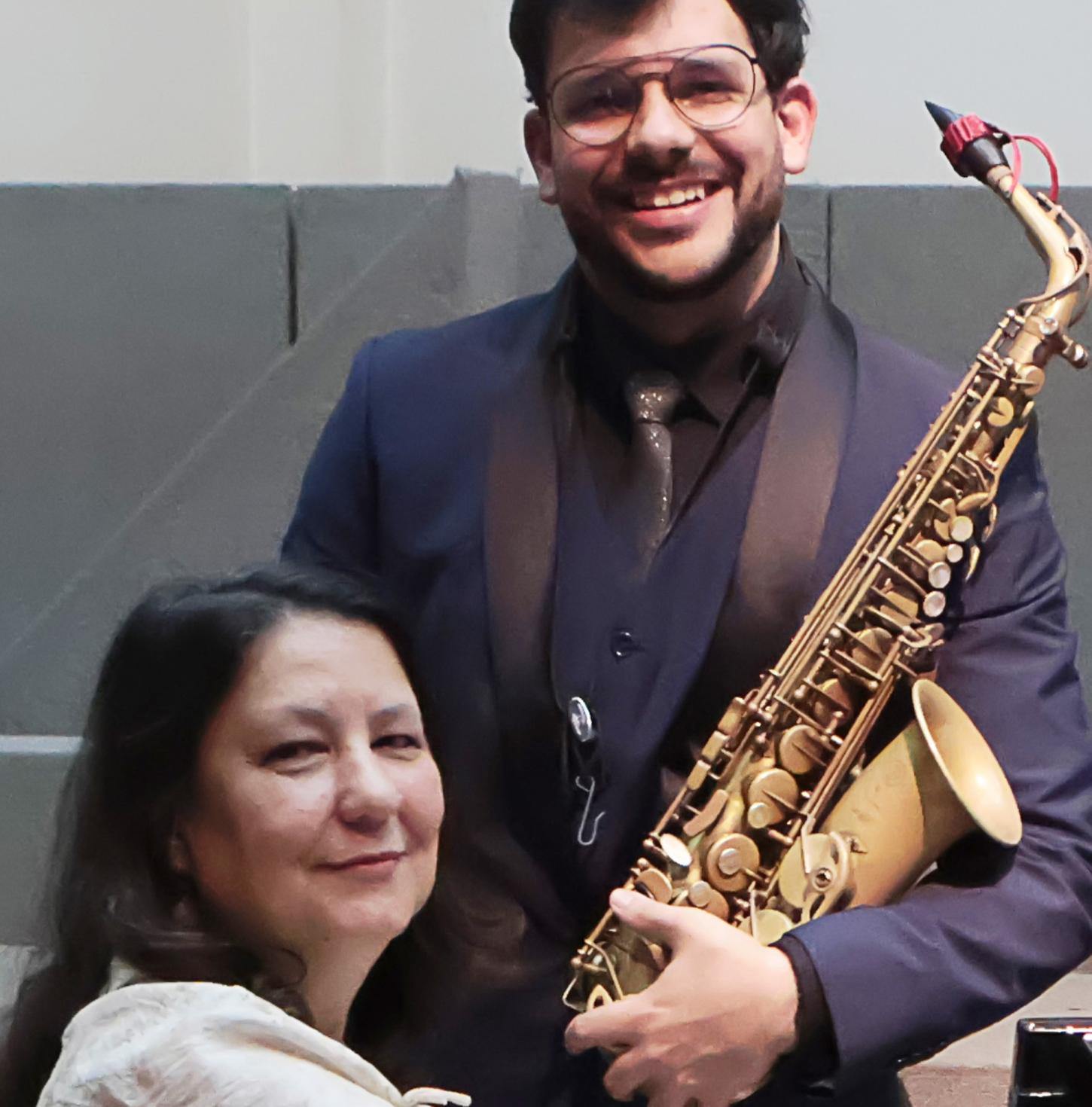 Duo Almeida-Galama faz concerto gratuito de piano e saxofone em Vitória