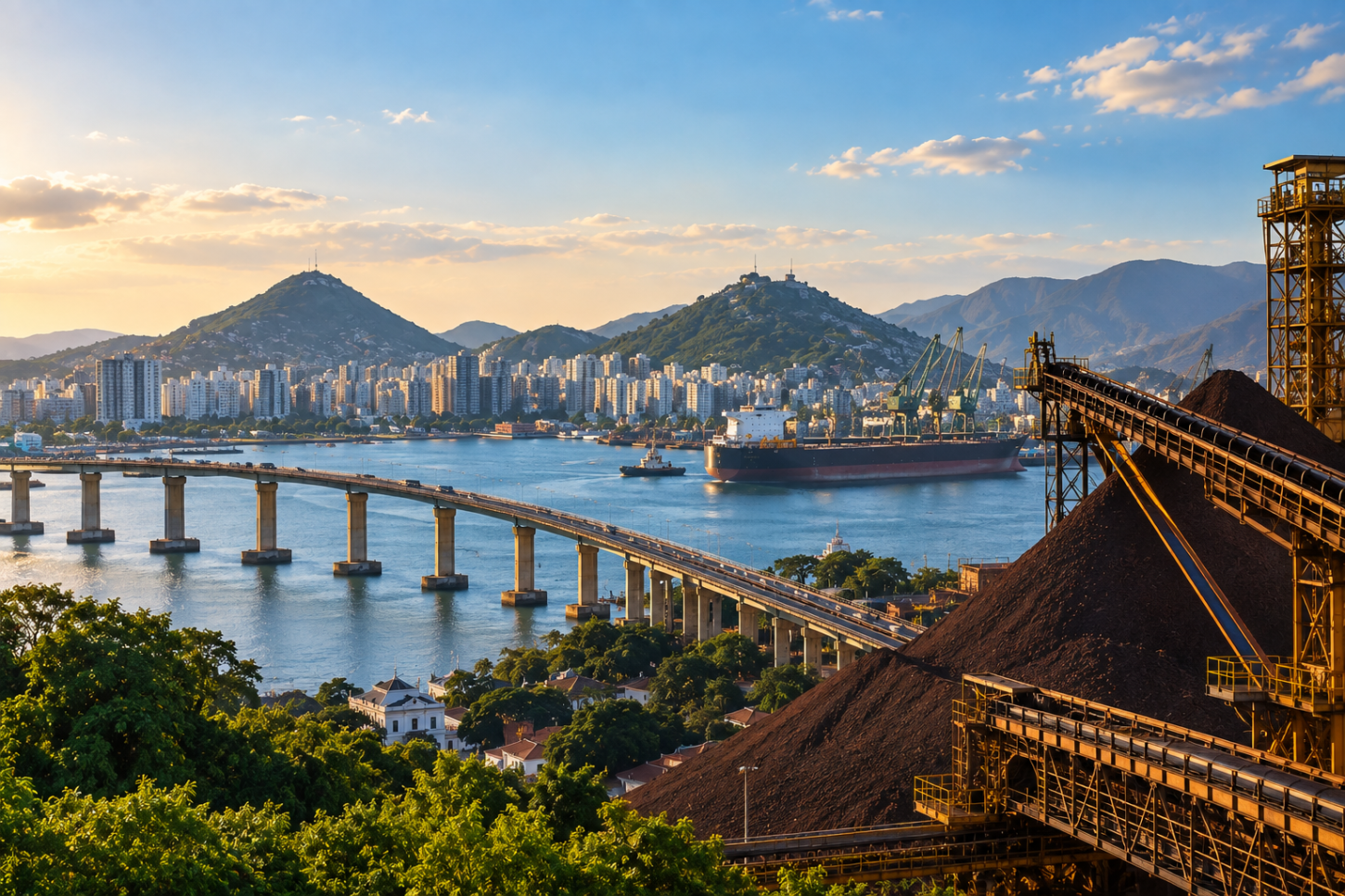 Economia do Espírito Santo cresce 4,4% puxada pela indústria