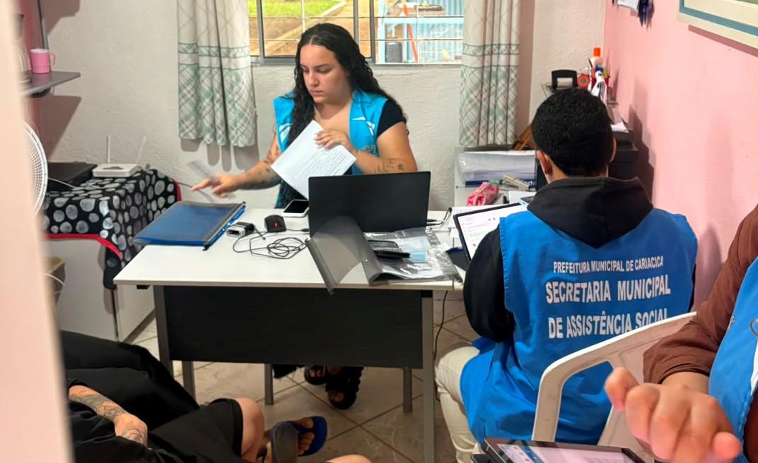 Saúde, atendimento odontológico e CadÚnico chegam a pessoas em reabilitação em Cariacica