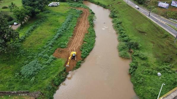 Alfredo Chaves inicia obra de R$ 14,4 milhões no Rio Benevente para reduzir risco de enchentes