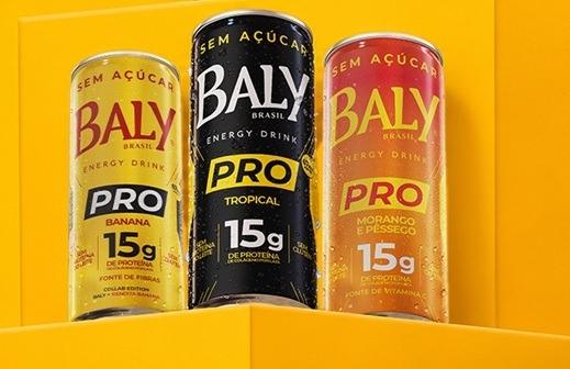 Baly lança energético com 15 gramas de proteína e aposta em novo mercado