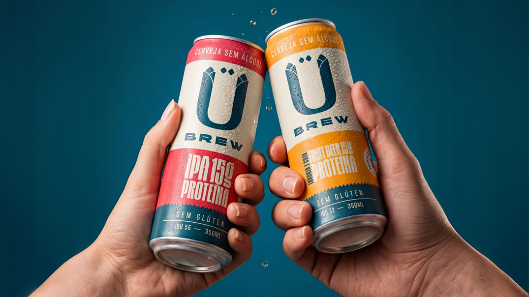 Cerveja brasileira com 15g de proteína vegetal conquista dois ouros em concurso