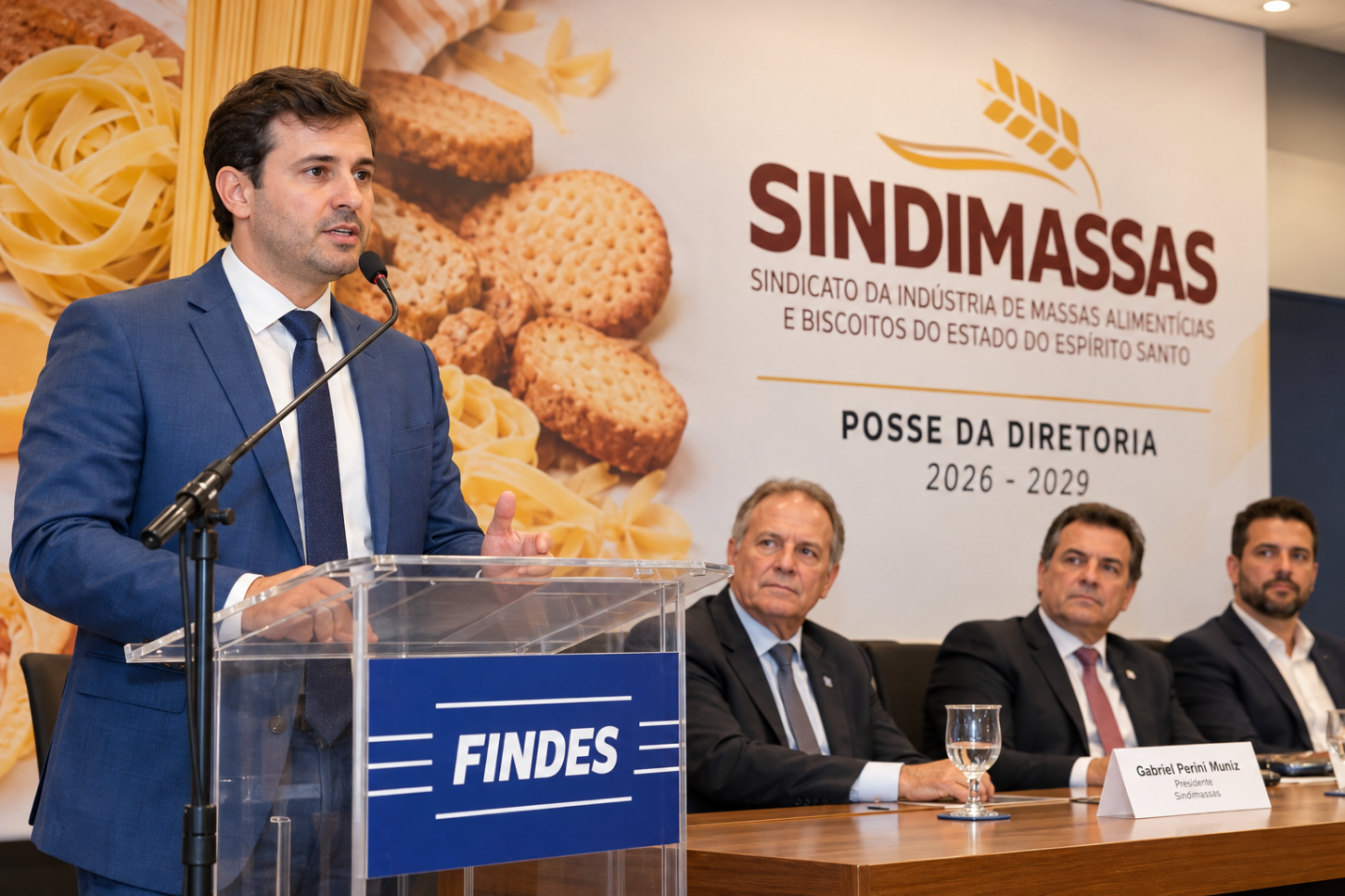 Gabriel Perini Muniz assume Sindimassas para gestão 2026-2029 no ES