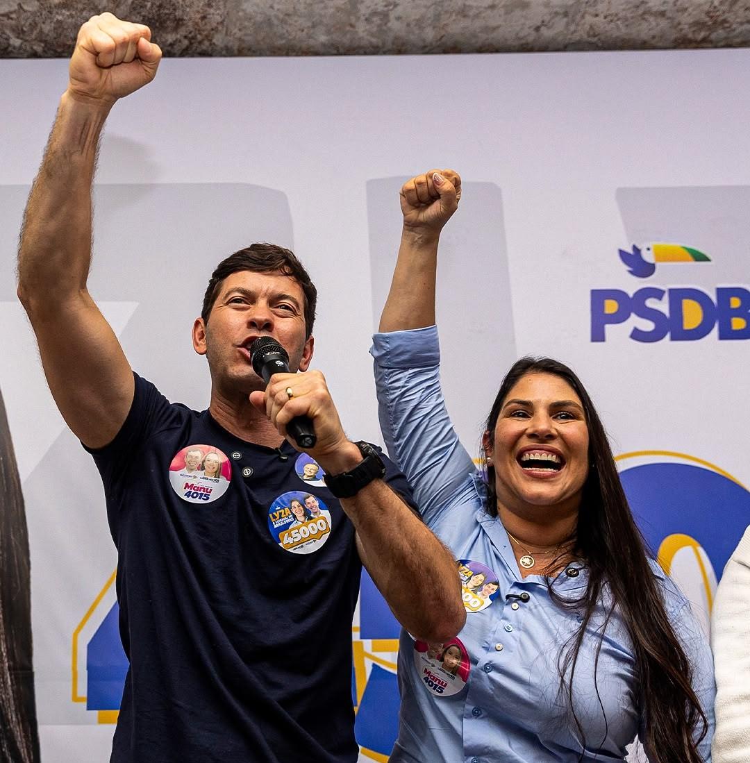 Lyza Herzog disputa vaga na Assembleia com apoio de Arnaldinho Borgo