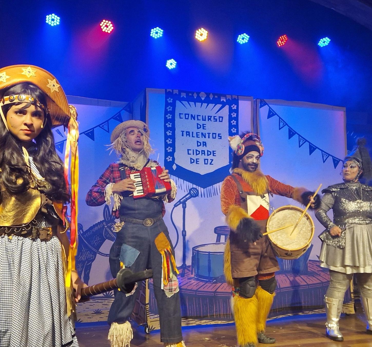 Musical transforma O Mágico de Oz em aventura sertaneja em BH