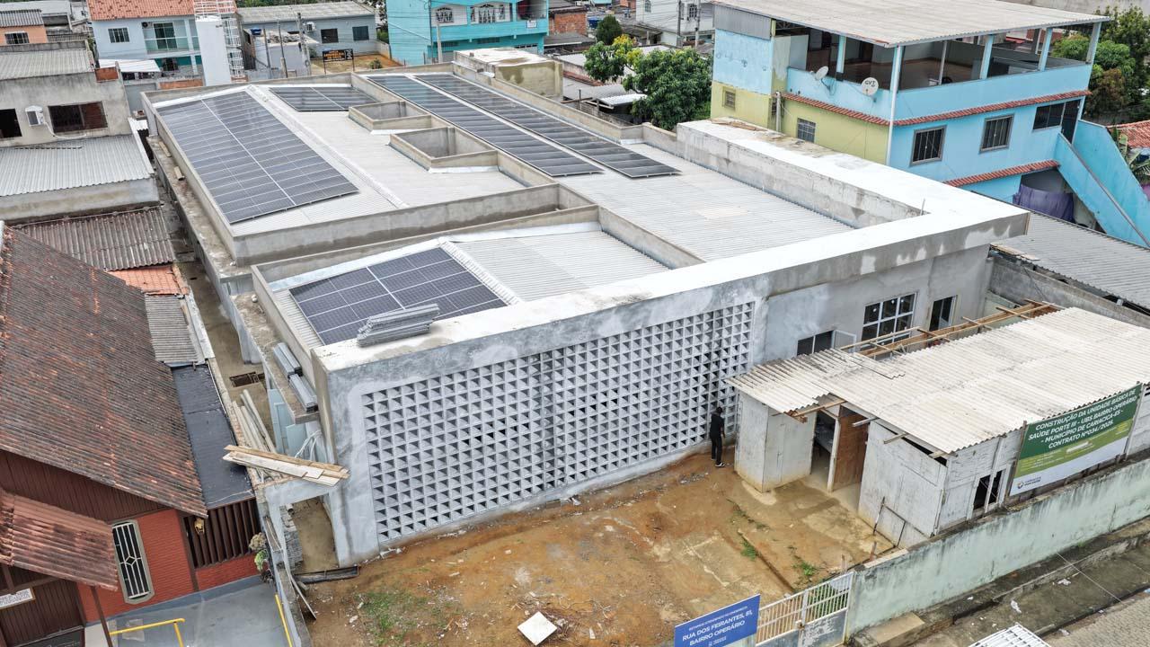 Nova unidade de saúde de Cariacica entra na fase de acabamento; veja quando será entregue