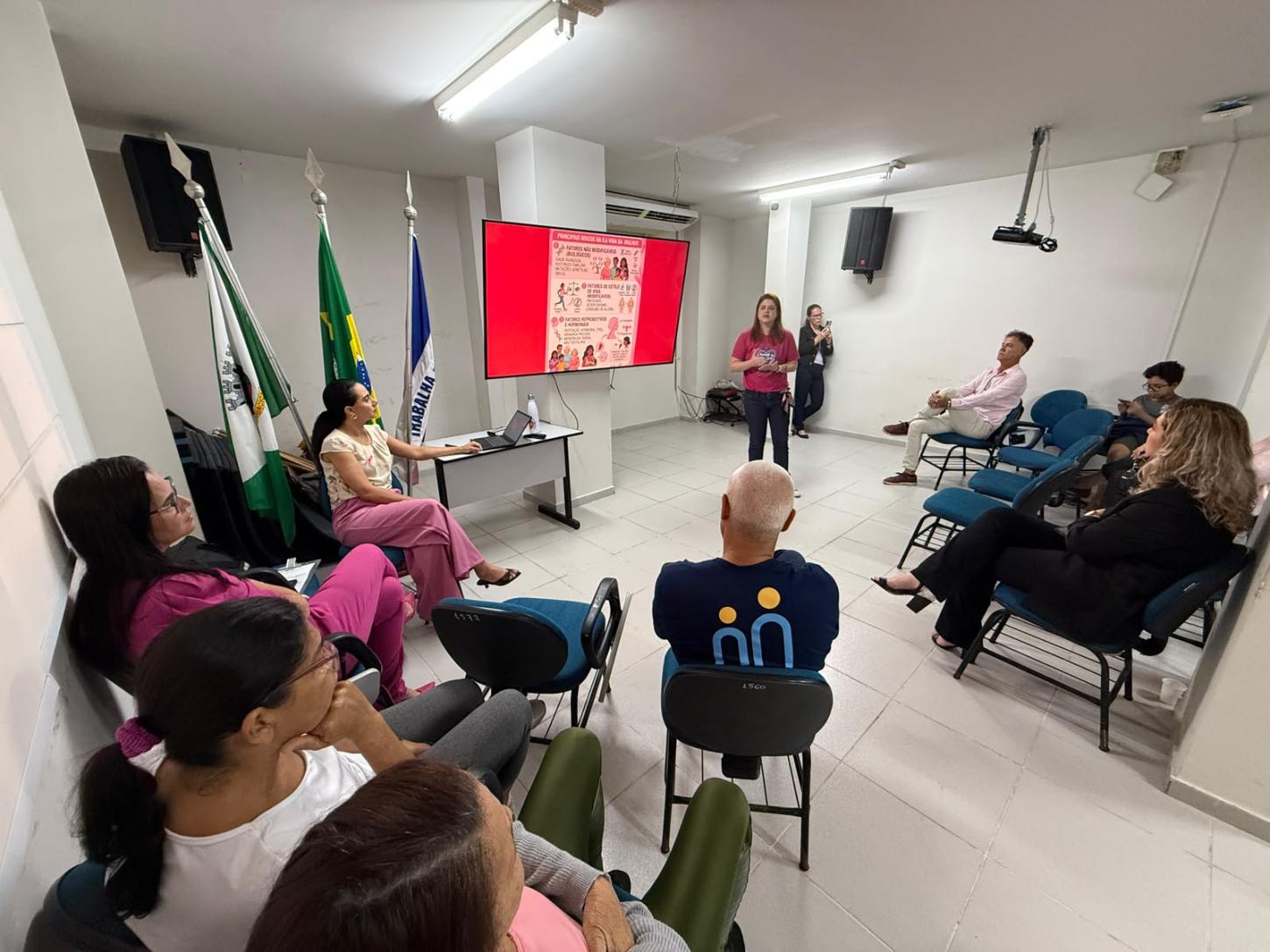 Outubro Rosa em Cariacica reforça alerta sobre câncer de mama e do colo do útero