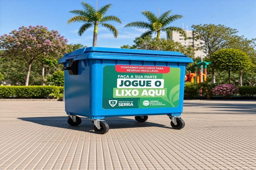 Serra instala 10 pontos de coleta de vidro; veja onde descartar garrafas e potes